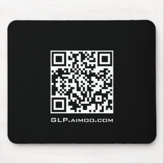 Gods-achtige productie QR Code Logo Muismat