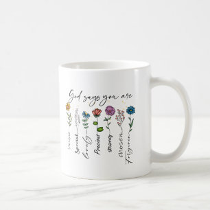 Gods affirmaties koffiemok