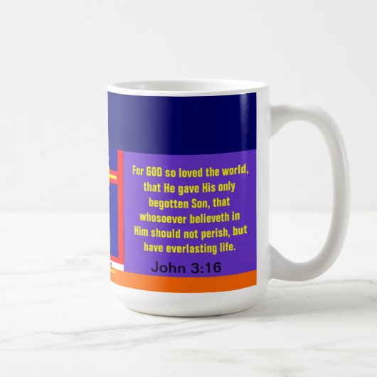 "GOD's Amazing Love" Koffiemok (Rechts)