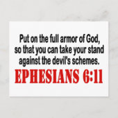 Gods Armor Briefkaart (Voorkant)