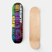 Gods Attributen Skateboard (Voorkant)