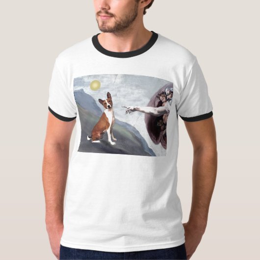 Gods Basenji T-shirt (Voorkant)