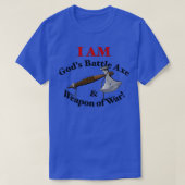 Gods Battle Ax en Weapon of War Dry T-shirt (Design voorkant)