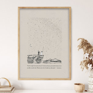 Gods Belofte aan Abraham, Genesis 15:5, Bijbel MUU Poster
