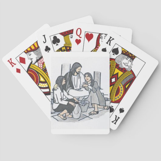 Gods belofte speelkaarten (Achterkant)