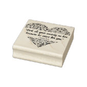 God's Beloften voor uw elke behoefte: Hij geeft om Rubberstempel (Stempel)