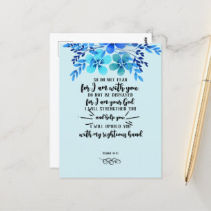 God's Beloften voor uw Elke Need - Isa. 41 Briefkaart