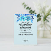 God's Beloften voor uw Elke Need - Isa. 41 Briefkaart (Staand voorkant)