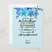 God's Beloften voor uw Elke Need - Isa. 41 Briefkaart (Voorkant / Achterkant)