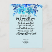 God's Beloften voor uw Elke Need - Isa. 41 Briefkaart (Voorkant)