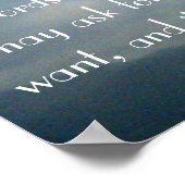 Gods beloftes bijbels poster (Hoek)