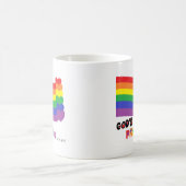 Gods beloofde regenboog koffiemok (Center)