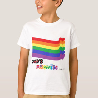 Gods beloofde regenboog t-shirt
