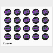 Gods Bende Ronde Sticker (Vel)