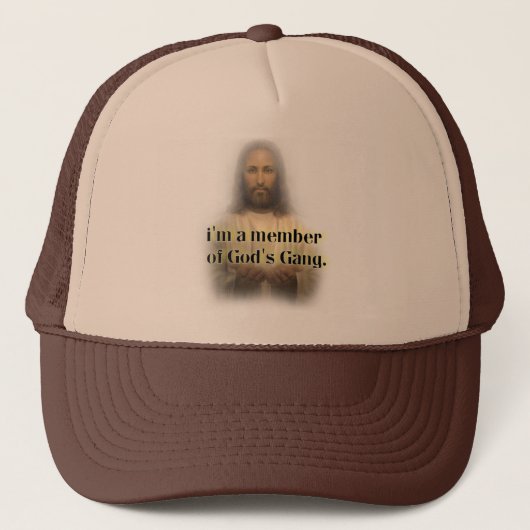 gods bende trucker pet (Voorkant)