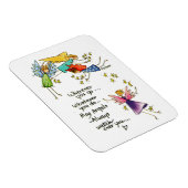 God's Berichten die over je gezegde kijken Magneet (Rechterzijde)