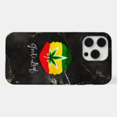 Gods blad - Retro Edition iPhone Hoesje (Achterkant horizontaal)