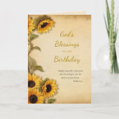 God's Blessings on Your Birthday Orthodox  Kaart (Voorkant)