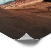 Gods Boots found in desert. Poster (Hoek)