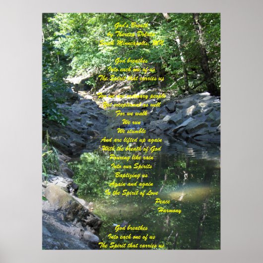 God's Breath Poster (Voorkant)