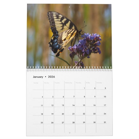 Gods creaties kalender (Jan 2026)