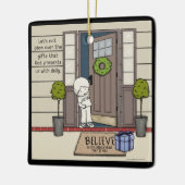 Gods dagelijkse gave keramisch ornament (Links)