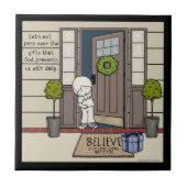 Gods dagelijkse gave tegeltje (Voorkant)