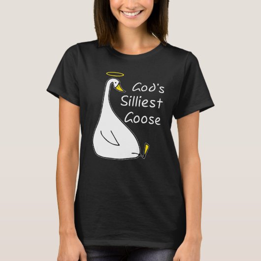 God's Dillste Goose God's Ddelijkste Goose T-shirt (Voorkant)