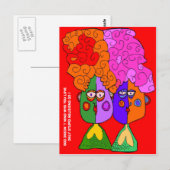 gods doesn´t mening… briefkaart (Voorkant / Achterkant)