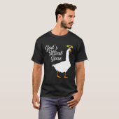 Gods domste gans Fancy T-shirt (Voorkant volledig)