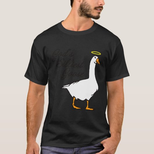 Gods domste gans t-shirt (Voorkant)