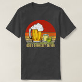 Gods Drunkest Driver T-shirt (Design voorkant)
