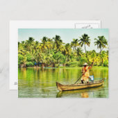 Gods eigen land briefkaart (Voorkant / Achterkant)