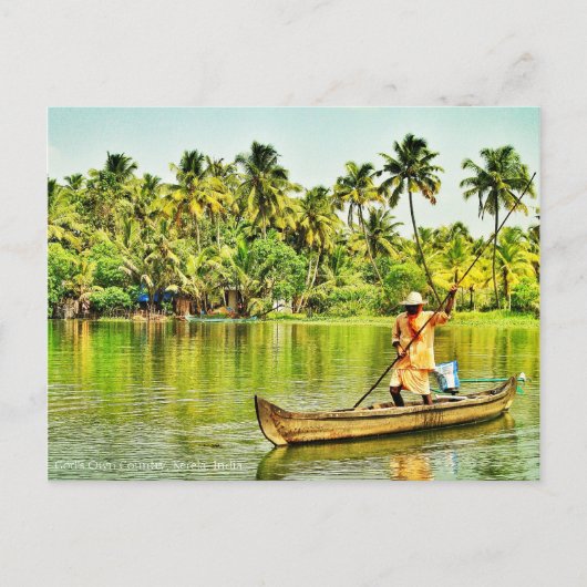 Gods eigen land briefkaart (Voorkant)