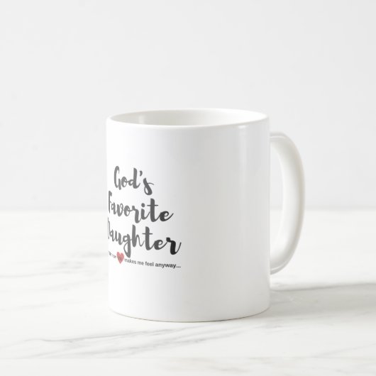 Gods favoriete Mok van de Dochter (Voorkant rechts)