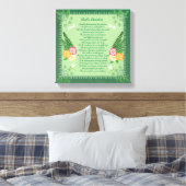 God's Garden Canvasprint Canvas Afdruk (Insitu (Slaapkamer))