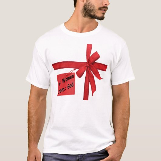 Gods geschenk aan vrouwen T-Shirt (Voorkant)
