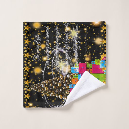 Gods geschenk van Zijn Zoon Handdoek Set (Wasdoekje)