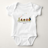God's Geweldige Schepping • Kever & Sprinkhaan Romper (Voorkant)