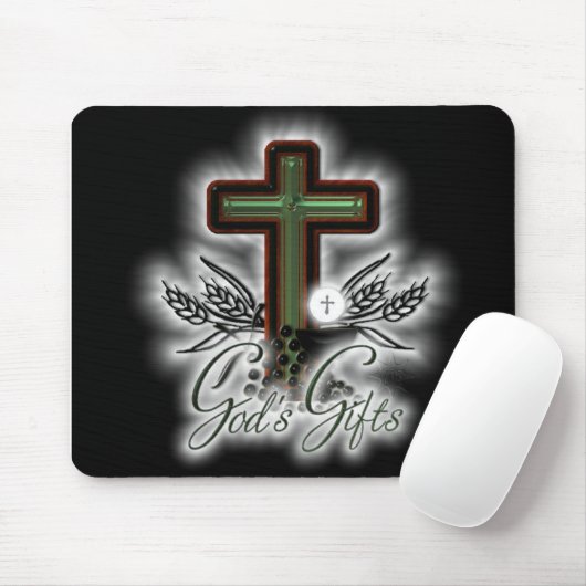 Gods Gifts Mousepad Muismat (Met muis)