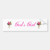 Gods Girl Bumpersticker (Voorkant)