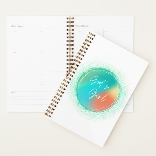 God's Girl planner in het groen (Display)