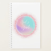God's Girl Planner in roze