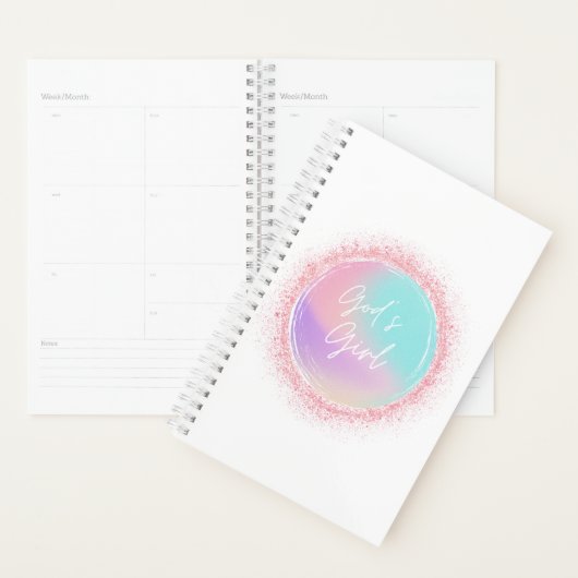 God's Girl Planner in roze (Display)