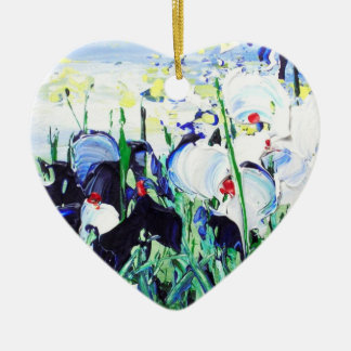 Gods glorie verspreiden keramisch ornament