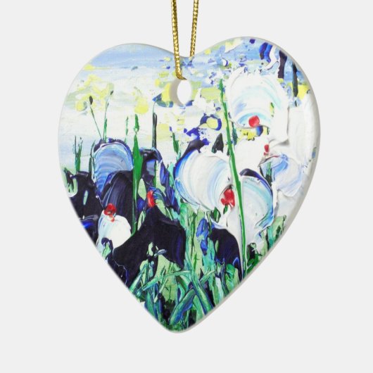 Gods glorie verspreiden keramisch ornament (Links)