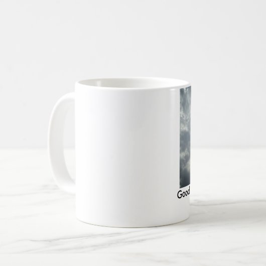 Gods goede mok in de ochtend (Voorkant links)