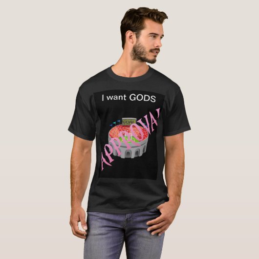 Gods goedkeuring T-shirt (Voorkant volledig)