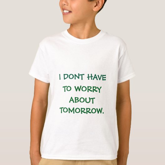 God's Got My Back Kids T-shirt (Voorkant)