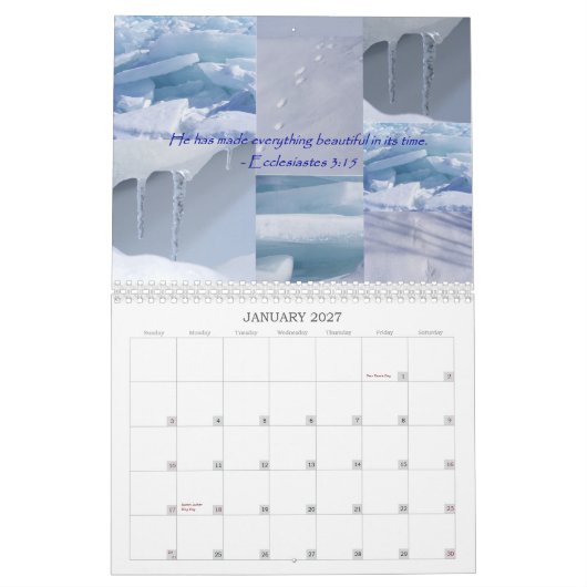 God's Grace 2011 kalender (Jan 2027)